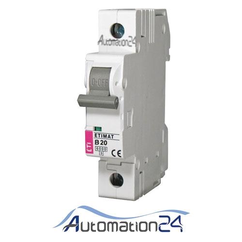 کلید مینیاتوری ETI تک فاز 20 آمپر تیپ B